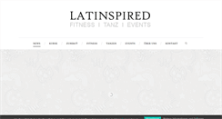 Desktop Screenshot of latinspired.de