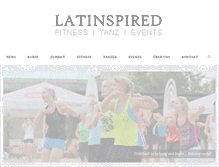 Tablet Screenshot of latinspired.de